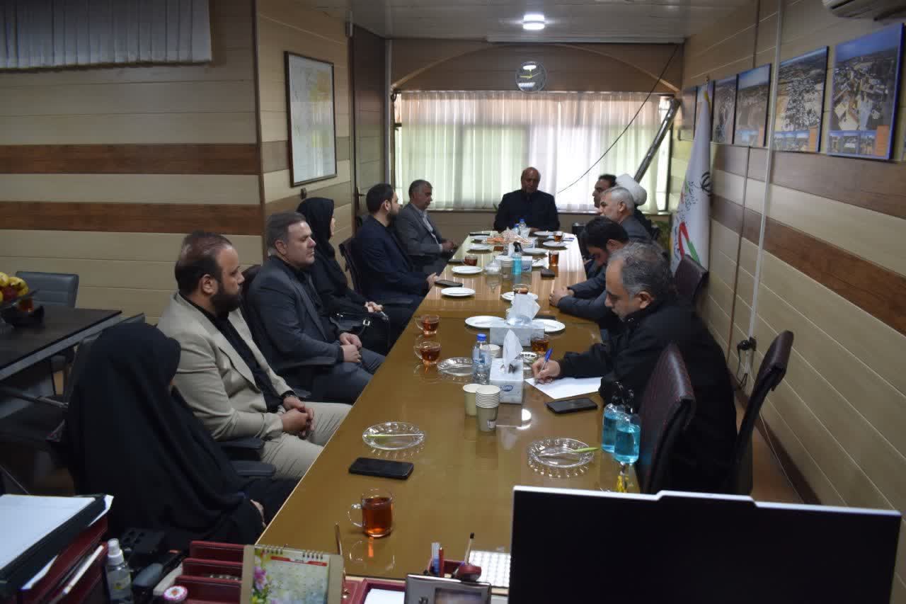 دیدار شهردار و اعضای شورای اسلامی شهر با فرماندار و دادستان شهرستان اسلامشهر