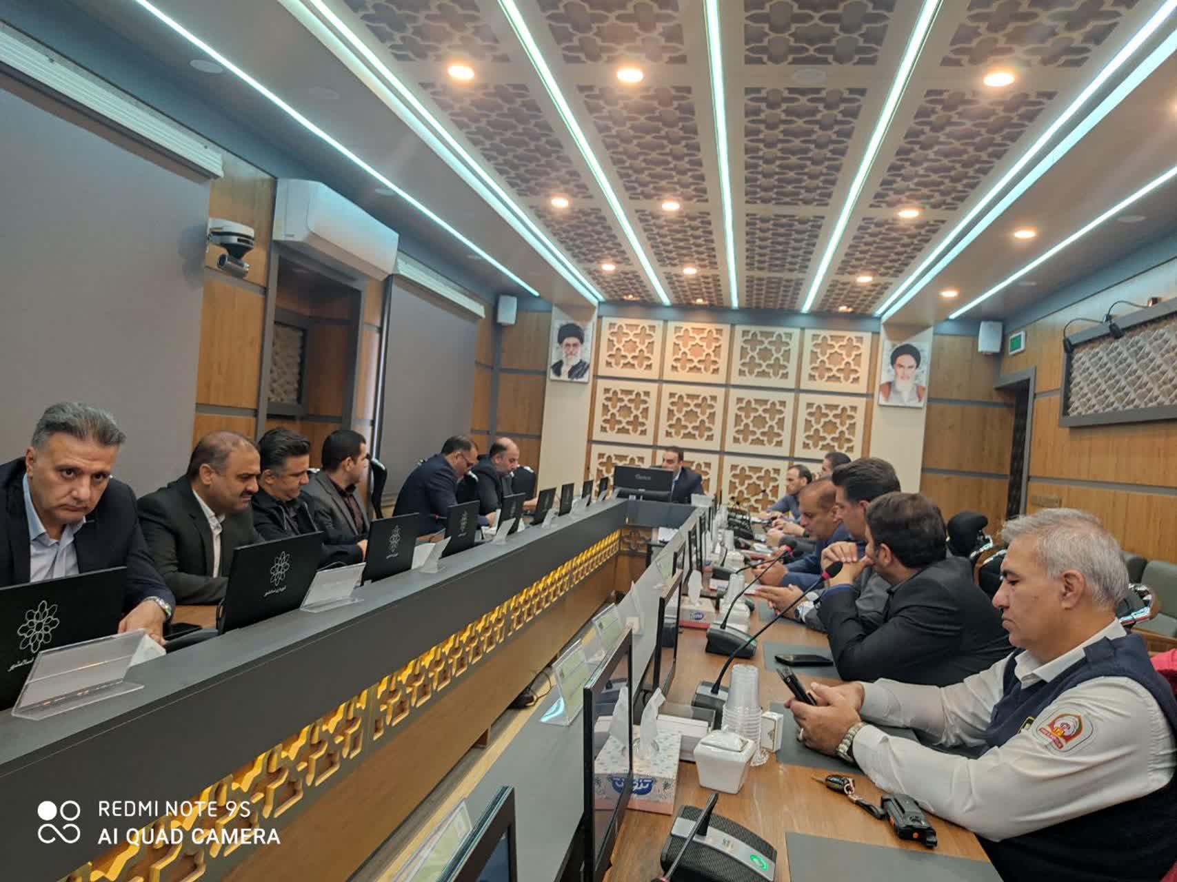 برگزاری جلسه شورای مدیران ارشد شهرداری اسلامشهر