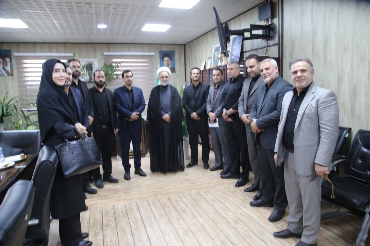 دیدار رئیس و اعضای شورا و شهردار اسلامشهر با دادستان شهرستان و رئیس دادگستری اسلامشهر