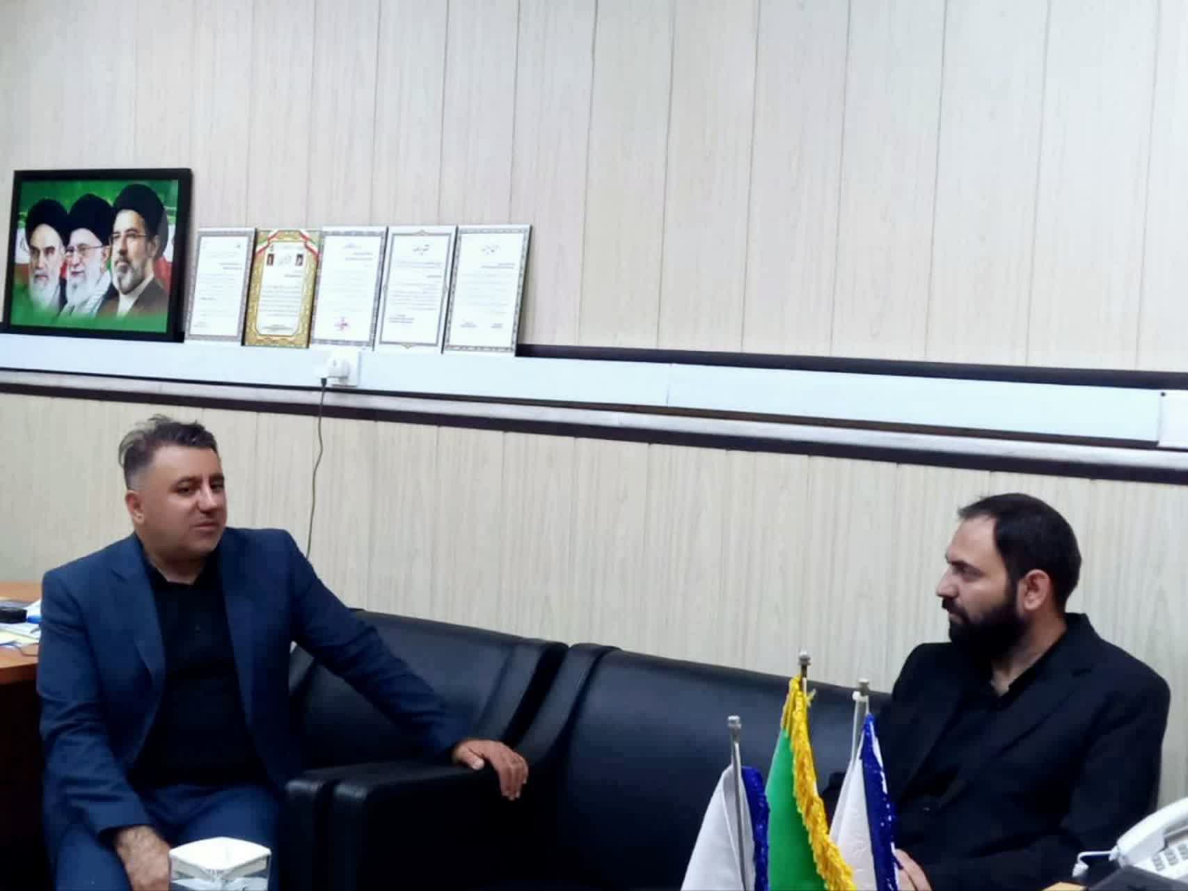 بازدید رئیس کمیسیون عمران شورای اسلامی شهر از سازمان آرامستان&zwnj;های شهرداری