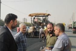 بازدید رئیس شورای اسلامی شهر اسلامشهر از پروژه کنارگذرهای واوان، دارالسلام و باغ&zwnj;فیض