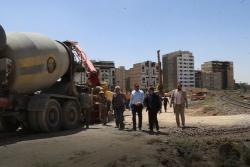 بازدید شهردار اسلامشهر از پروژه کمربندی شمالی شهر