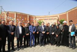 بازدید استاندار تهران و مسئولین استانی از پروژه احداث پارک بانوان در اسلامشهر