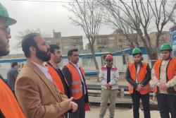 بازدید دانشجویان و دانش آموزان نخبه اسلامشهری از پروژه احداث تونل مکانیزه مترو اسلامشهر