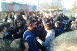 وداع پرشکوه اسلامشهریها با لاله&zwnj;های گمنام