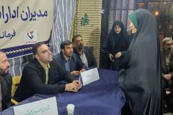 برگزاری میز خدمت شورای شهر و شهرداری اسلامشهر در محل تجمعات شبانه مردمی