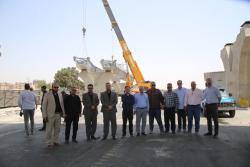 بازدید دادستان و شهردار اسلامشهر از پروژه اجرای تقاطع غیرهمسطح در کمربندی الغدیر
