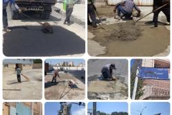 اهم فعالیت های عمرانی ، خدمات شهری ( امانی ، زیباسازی و خدماتی) شهرداری منطقه سه اسلامشهر در روزهای اخیر: