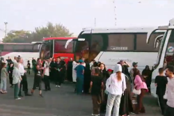 آغاز کاروان عشق؛ نخستین گروه زائران اسلامشهری عازم مرز مهران شدند.